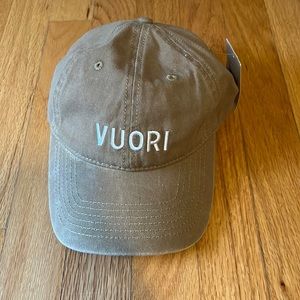 NWT - Vuori Khaki Adjustable Hat